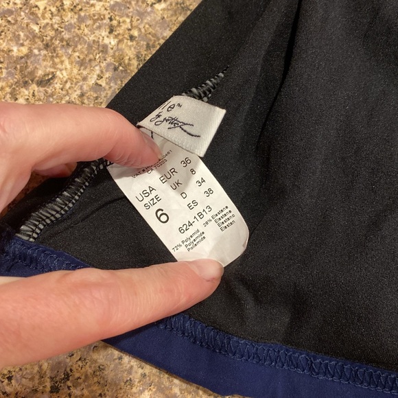 NWT Profile By Gottex Navy Blue Tankini Top 6 (Swim Top Only) - Picture 11 of 17